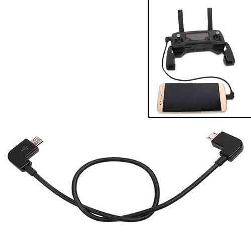 Кабель OTG MicroUSB 28 см для пультів DJI Spark, Mavic Pro та Air Київ