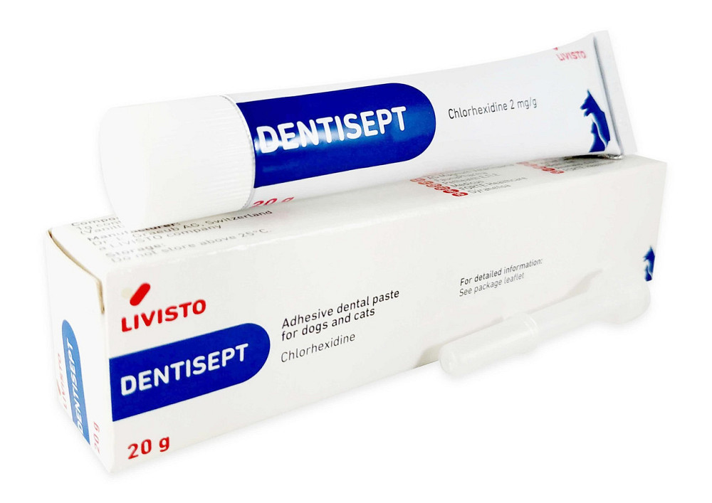 Dentisept (Дентісепт) 20 г зубна паста для собак і кішок Livisto (термін до 01.2027 р) Вінниця - фото 2