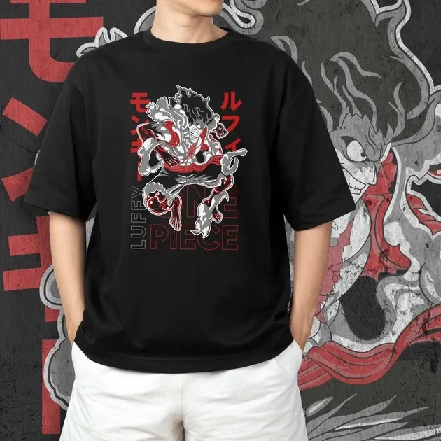 Футболка для підлітка хлопчика з принтом Ван Пис Gear 4 Розмір 160 Anime10189 Дніпро - фото 4