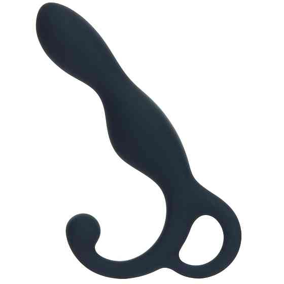 Массажер простаты Lux Active LX1 Anal Trainer 5.75″, Dark Blue, вибропуля в комплекте Sex Aura Киев