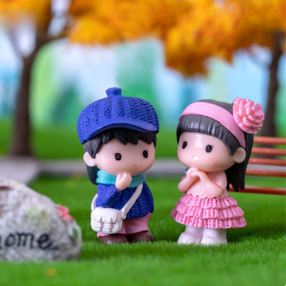 Миниатюрные фигурки детей для моделирования, песочных столов,микроландшафта, флорариума, мини-сада розовый девочка Одесса - изображение 3