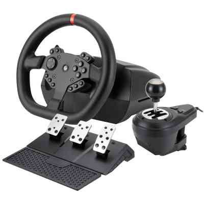 Руль GamePro RW070PM з педалями та коробкою передач XBOXONE/PS4/PC (RW070PM) Винница