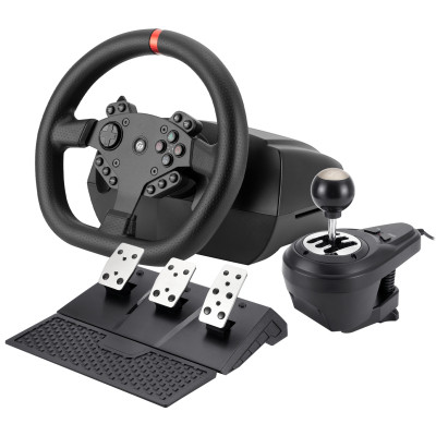 Кермо GamePro RW070PM з педалями та коробкою передач XBOXONE/PS4/PC (RW070PM) Вінниця - фото 1