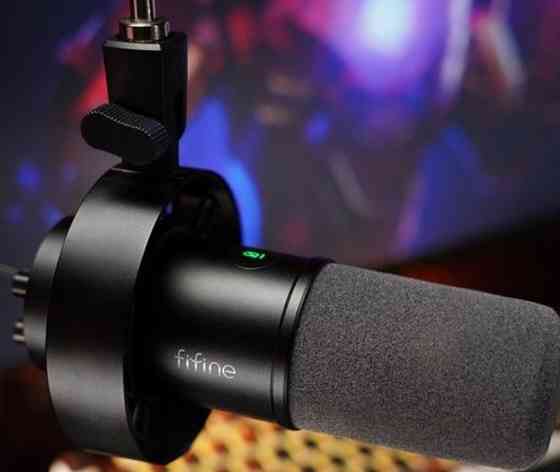 Динамічний USB/XLR Мікрофон Fifine K688. Харків