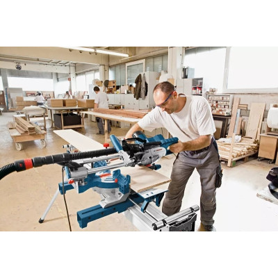 Торцовочная пила Bosch Professional GCM 8 SJL, 1600Вт, диск 216мм (0.601.B19.100) Винница - изображение 7