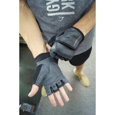 Перчатки для фитнеса PowerPlay 2229 чорні M (PP_2229_M_Black) Винница - изображение 6