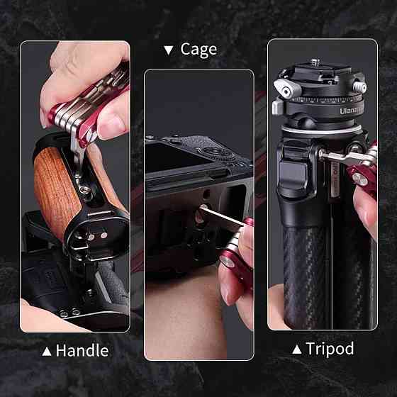 Мультитул Ulanzi Vijim Folding Tool Set With Screwdrivers And Wrenches UV-C035GBB1 Одесса