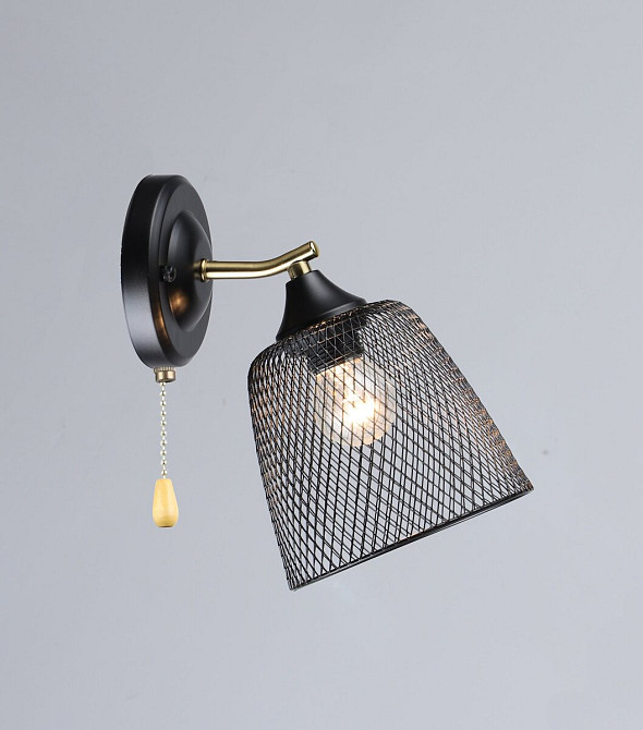 VALESO Бра з одним плафоном K2293/1W (Чорний+Мідь) Коломия - фото 1