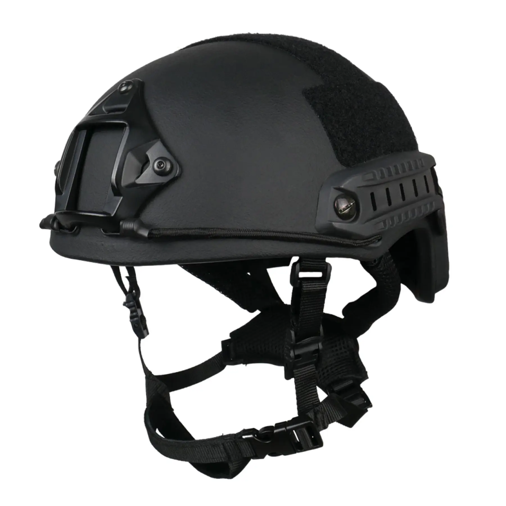 Шолом кевларовий Fast балістичний 3A Каска (розмір універсальний) Чорний Київ - фото 1