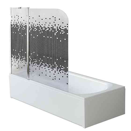 Шторка для ванної ENZA 120TCВ.Mosaic (120B.Mosaic) BRAVO (1уп.) Тернопіль