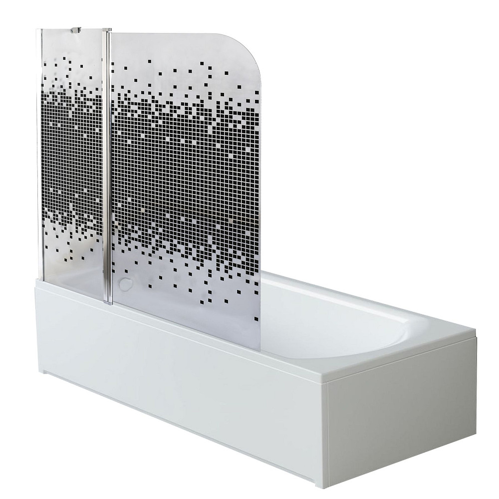 Шторка для ванної ENZA 120TCВ.Mosaic (120B.Mosaic) BRAVO (1уп.) Тернополь - изображение 1