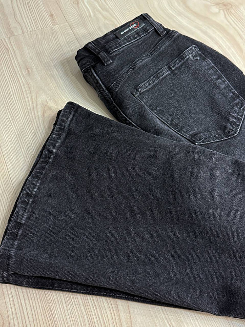 Джинсы женские Sherocco 7032 клеш от колена высокая посадка стрейчевые черные, черный, 29, 29, 74 см, 100 см Киев - изображение 16