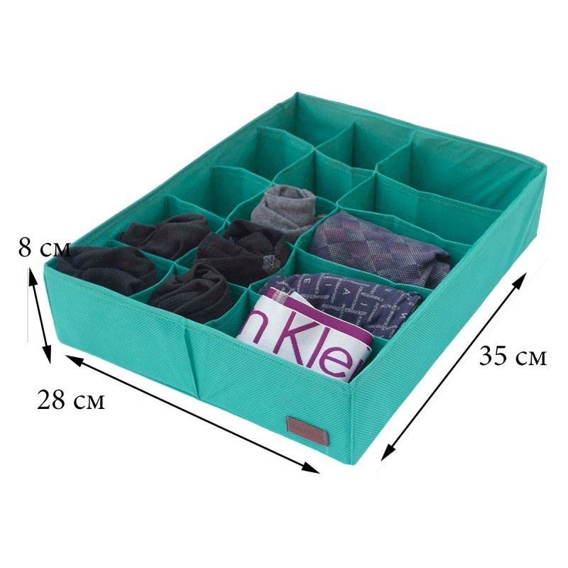 Двойной органайзер для белья LzrK001 (Лазурь) Сумы - изображение 4