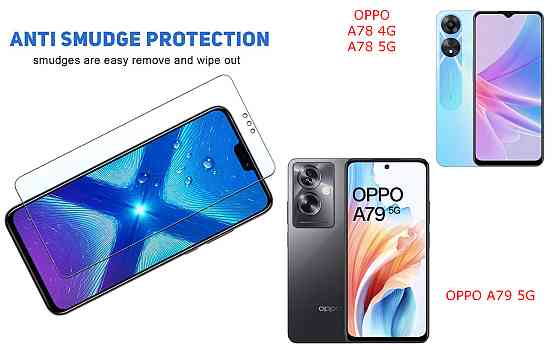 Защитное стекло NeoGlass для OPPO A78 4G, A78 5G, OPPO A79 5G – ультрапрозрачное и устойчивое Киев