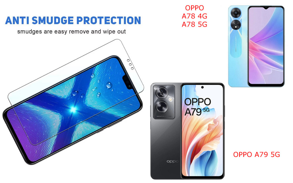 Защитное стекло NeoGlass для OPPO A78 4G, A78 5G, OPPO A79 5G – ультрапрозрачное и устойчивое Киев - изображение 3