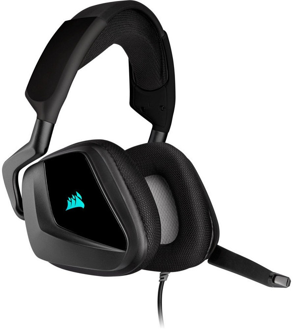 Гарнитура Corsair Void RGB Elite USB Premium Gaming Headset with 7.1 Surround Sound Carbon (CA-9011203-EU) ( 25562 ) Харьков - изображение 1