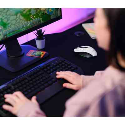 Мишка Trust GXT 110 Felox RGB Wireless White (25069) Вінниця