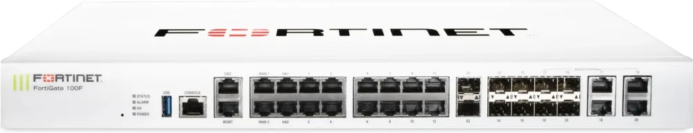 Маршрутизатор  Fortinet FortiGate 101F z licencjami na 3 lata i wsparciem 24x7 (FG-101F-BDL-950-36) Київ - фото 1