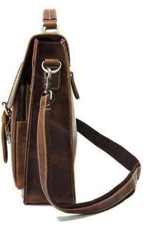 Портфель чоловічий зі шкіри Vintage 14774 Рудий Київ