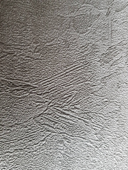 Шпалери вінілові на флізеліні Marburg Loft 0.53х10 чорні під штукатурку Київ - фото 2