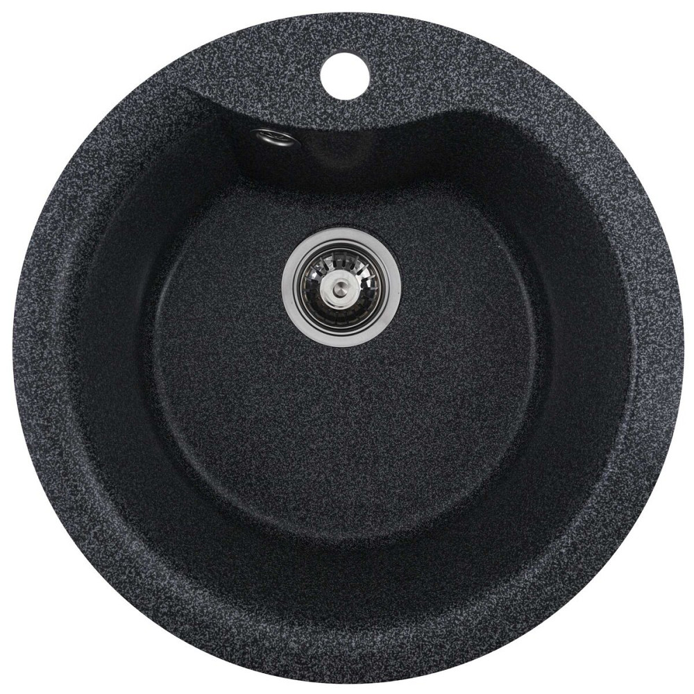 VALESO Гранітна мийка для кухні VALESO TURAS 480 матова Графіт Киев - изображение 7