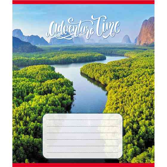 Зошит загальний "Час для подорожі" 060-590430L-4 в лінію, 60 аркушів Вінниця