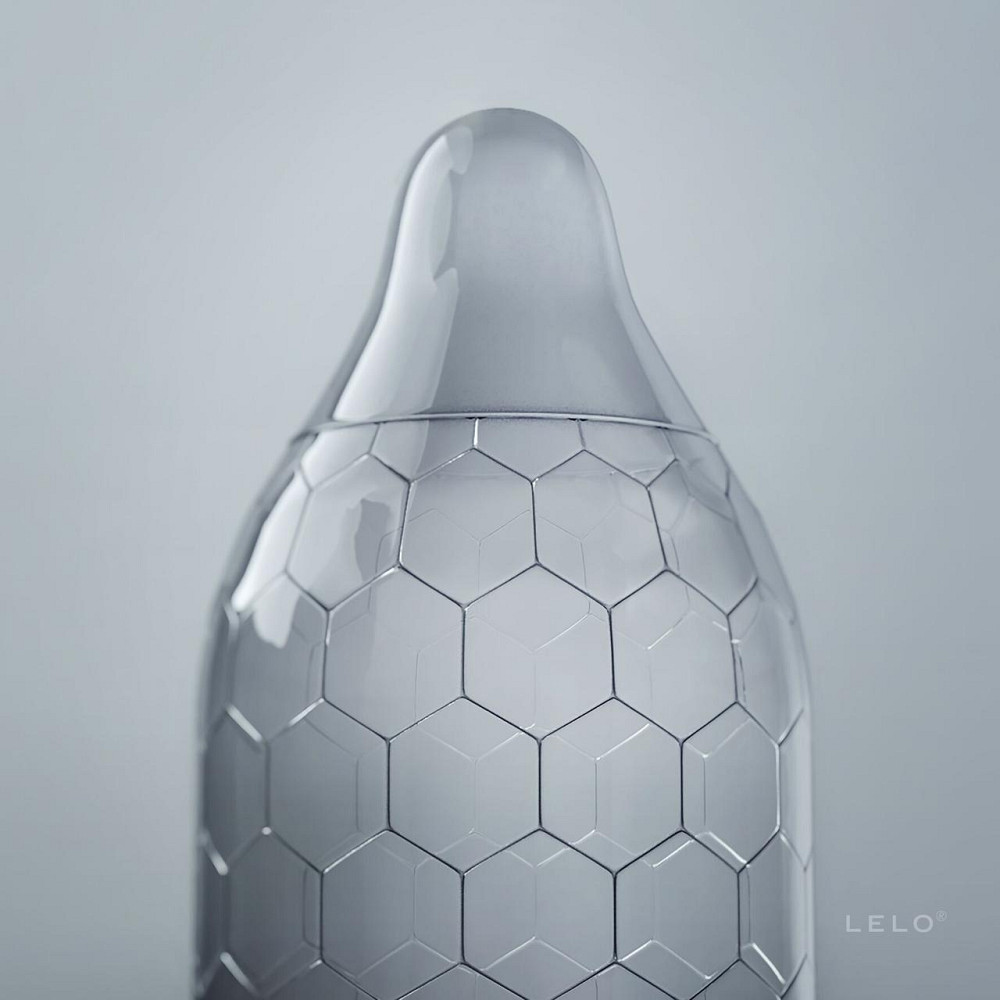 Презервативи LELO HEX Condoms Original 3 Pack, тонкі та суперміцні Sex Aura Київ - фото 2