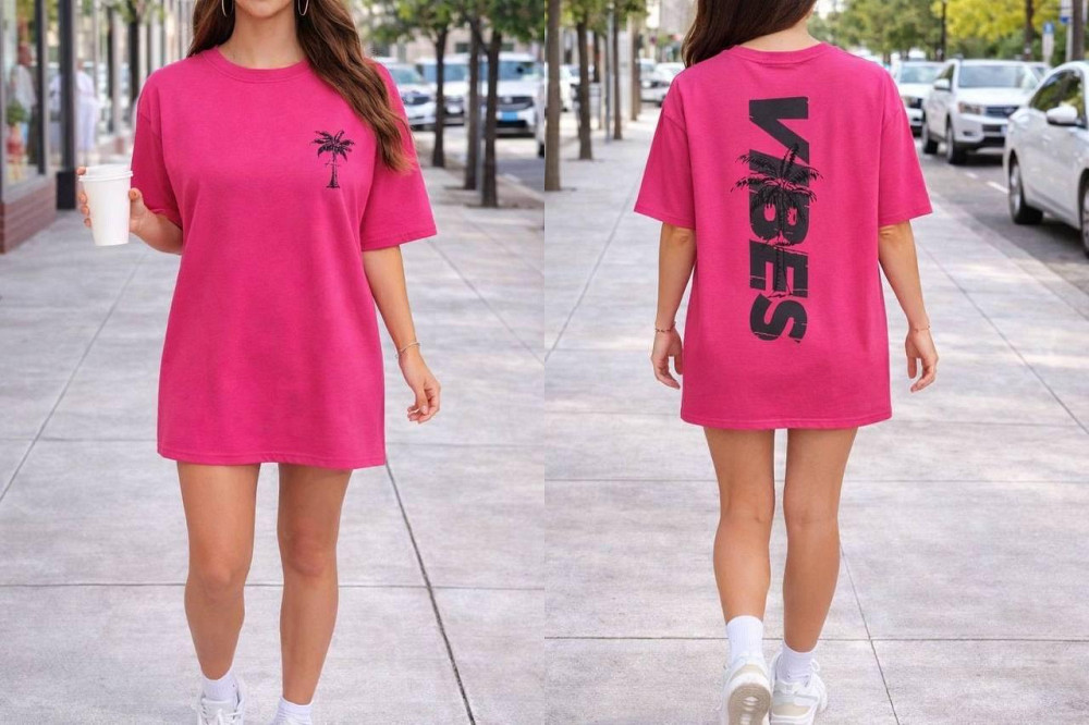 Жіноча стильна повсякденна сукня-футболка котон Малина, 46/50 Одеса - фото 1