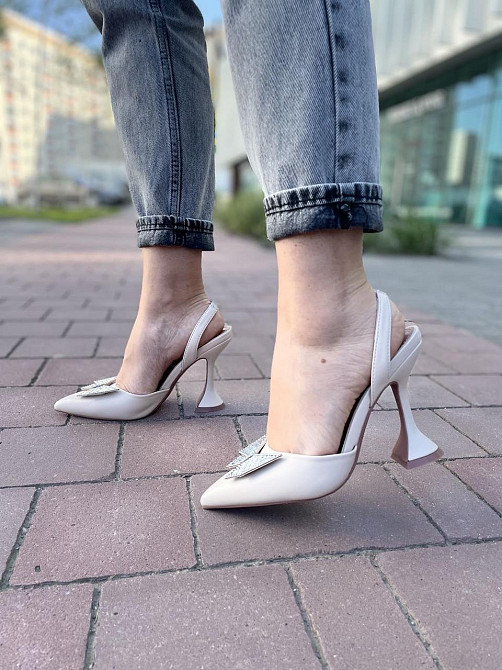 Bashili Босоніжки жіночі BASHILI M91-3 бежеві (літо, еко-шкіра) (4978) Коломия - фото 10