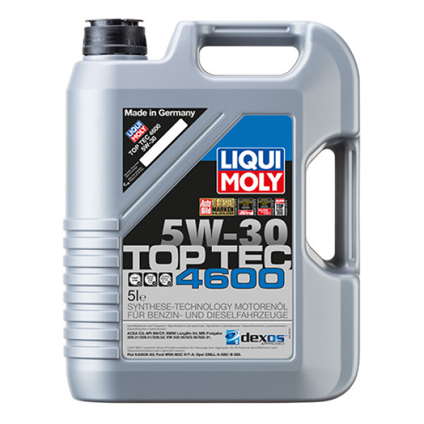 LIQUI MOLY Синтетична моторна олива - Top Tec 4600 5W-30 5л. Киев - изображение 1