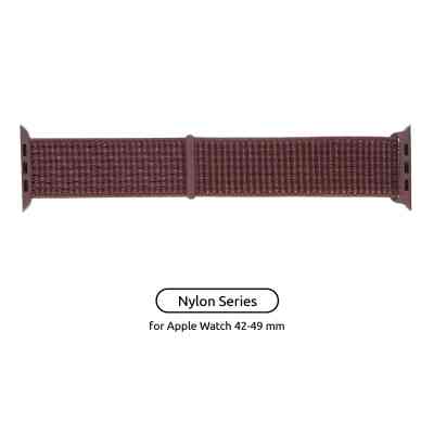 Ремешок для смарт-часов Armorstandart Nylon Band для Apple Watch 49/46/45/44/42 (Series 1-3) Smoke Purple (ARM55855) Винница