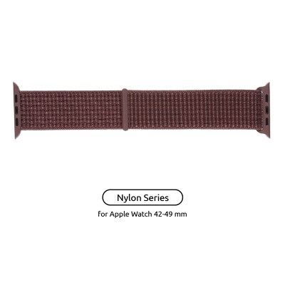 Ремешок для смарт-часов Armorstandart Nylon Band для Apple Watch 49/46/45/44/42 (Series 1-3) Smoke Purple (ARM55855) Винница - изображение 1