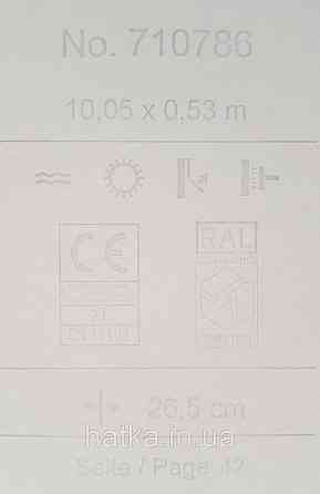 Шпалери флізелінові еко Rasch Sophia 0.53х10 прованс рослинний принт квіти листя маленькі біло-сірі Київ