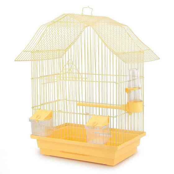 Компактна клітка Міні-2 для малих птахів (33 х 23 х 47 см), Лорі Київ