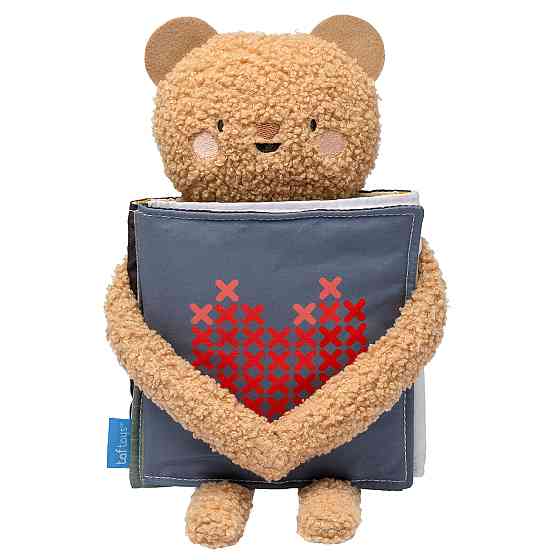 Розвивальна книжка-розкладушка 2-в-1 – Обійми ведмедика Дніпро