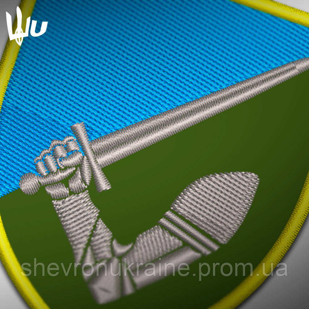 Шеврон під замовлення 117 механізована бригада (Термін виготовлення 3-5 днів. На липучці) Розмір 8x7см Київ - фото 4