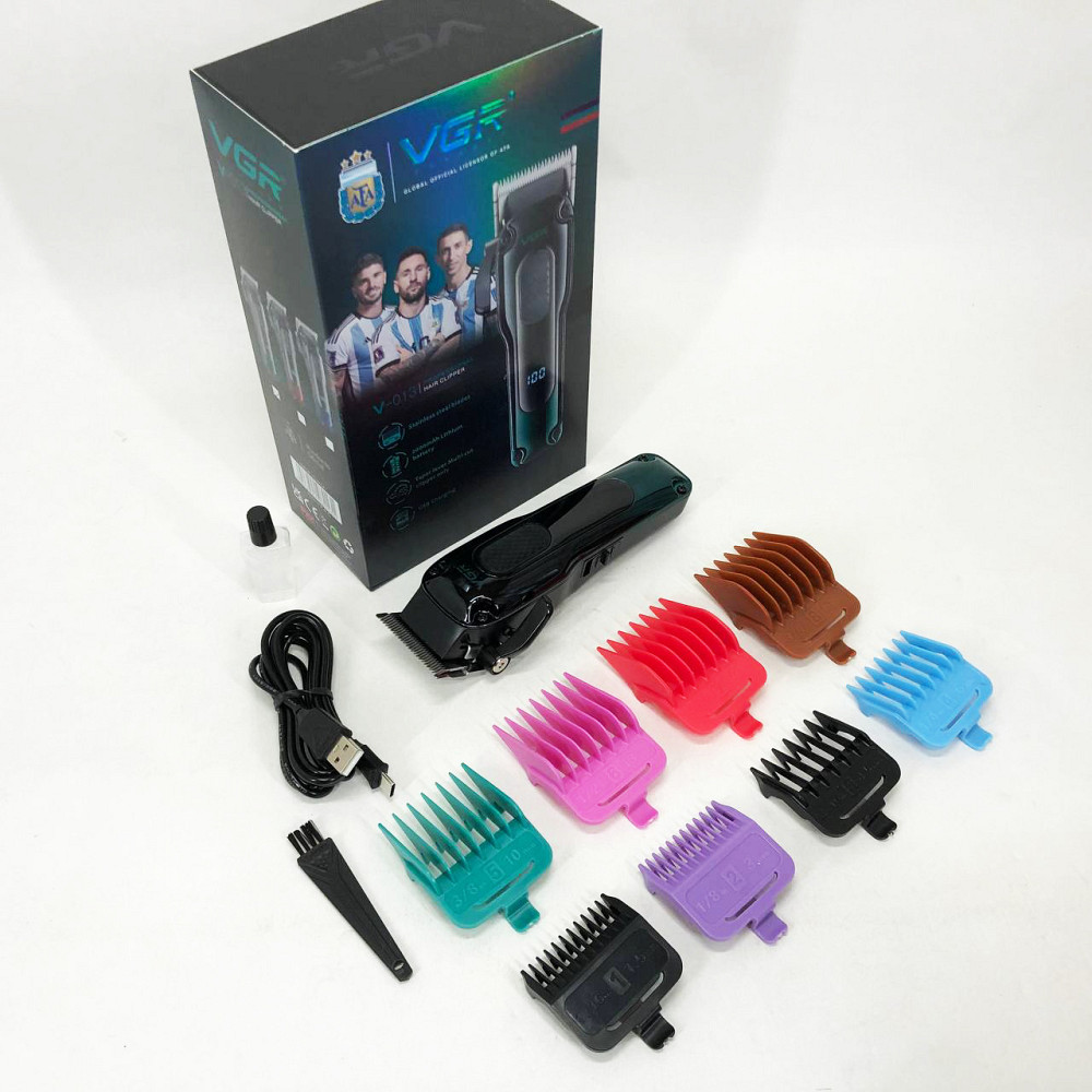 Универсальный триммер для мужчин, Професиональная машинка для стрижки волос Триммер висков RI-40 Львов - изображение 14