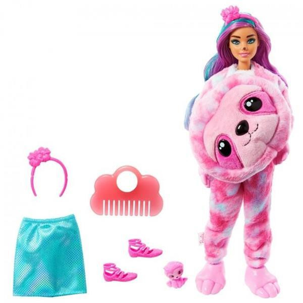 Лялька Barbie Cutie Reveal Милий лінивець 29 см (HJL59) Харків - фото 8