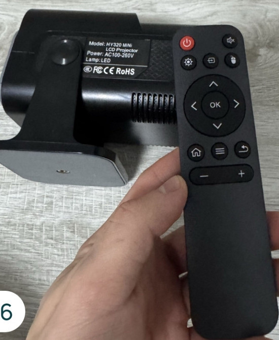 Проектор HY 320 Mini HD 4k Харків - фото 2