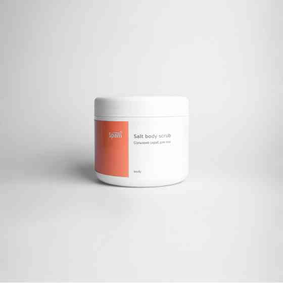 Сольовий скраб для тіла з прянощами Salt Body Scrub Spani 250 мл Київ