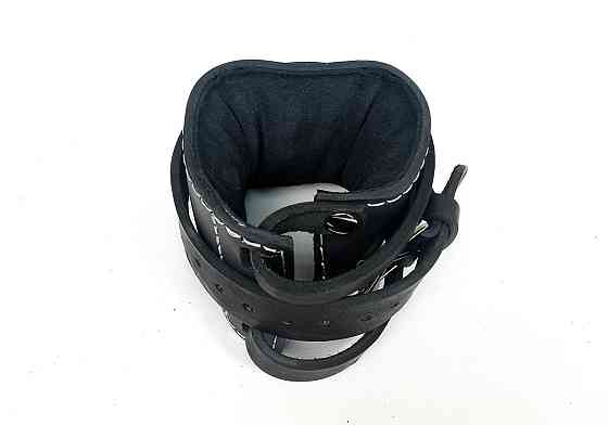 EasyFit Манжета EasyFit F8 чорна для тяги на тренажері (шкіра) Київ