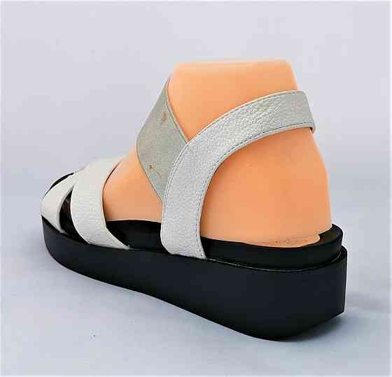 Жіночі Сандалії Босоніжки Білі Гумка Літня Взуття (розміри: 37,38) - 0-4 Дніпро