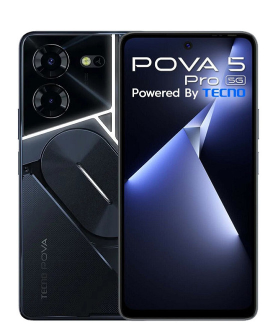 Захисне скло 5D для Tecno POVA 5, POVA 5 Pro, Made in Ukraine Київ - фото 2