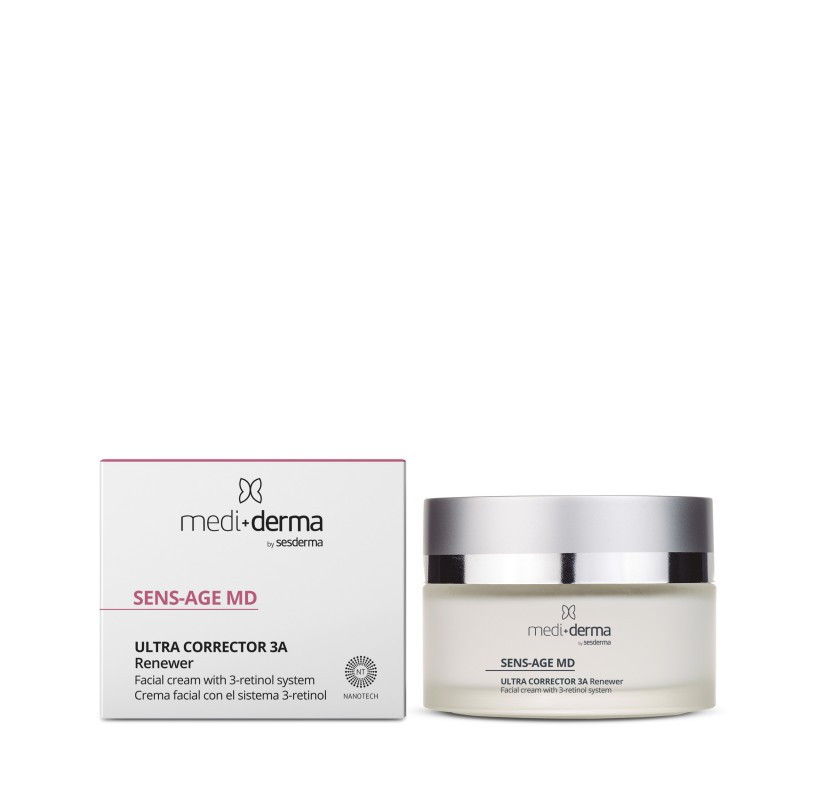 Регенеруючий омолоджуючий крем для обличчя Mediderma Renewing Facial Cream Sens-Age MD 50 мл Дніпро - фото 1