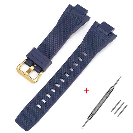 Ремінець для Casio G-Shock GST-B400 Dark Blue GD SBR Київ