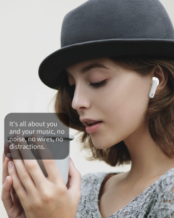 Уцінка Бездротові навушники TWS Smoonigh A50 PRO Bluetooth 5.3 уцінка вологозахисні спортивні навушники з 4 мікрофонами Київ