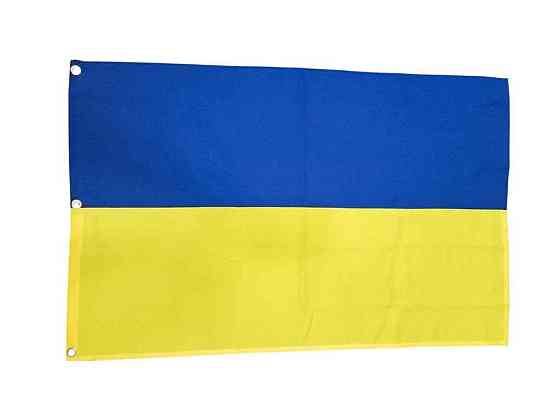 Прапор України (без штока) з люверсами 90см*60см габардин ТМ TARASOV Київ