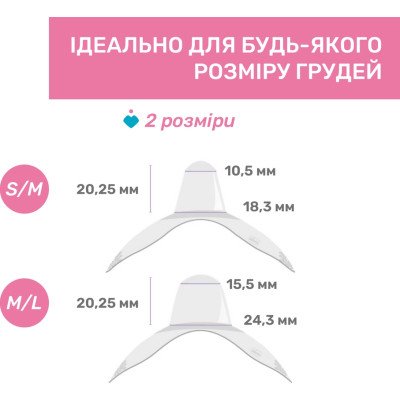 Защитная накладка на сосок Chicco розмір M-L (8058664070473) (09034.00) Винница - изображение 7