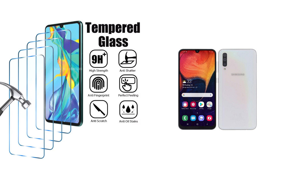 Защитное стекло ArmorGlass для Samsung Galaxy A50 2019, Galaxy A50s 2019 – устойчивое к царапинам и ударам Киев - изображение 1