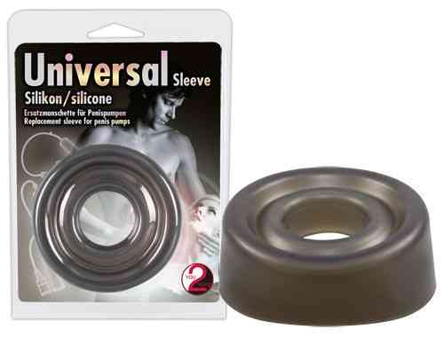 Насадка до помпи - Universal Silicon Sleeve Black Sex Aura Київ